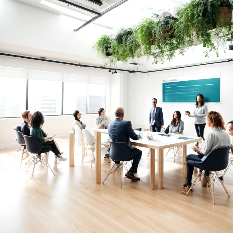 جلسة تدريبية تفاعلية